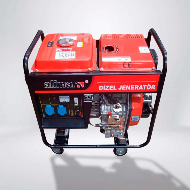 Генератор дизельний ALIMAR 1 фаза (220В), 4,4кВт, (ALM-D-3600-ME)